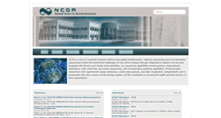Desktop Screenshot of ncgr.org